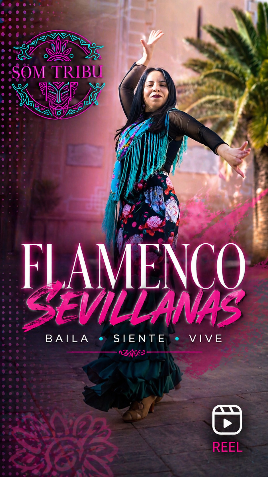 Clase de flamenco y sevillanas en Som Tribu