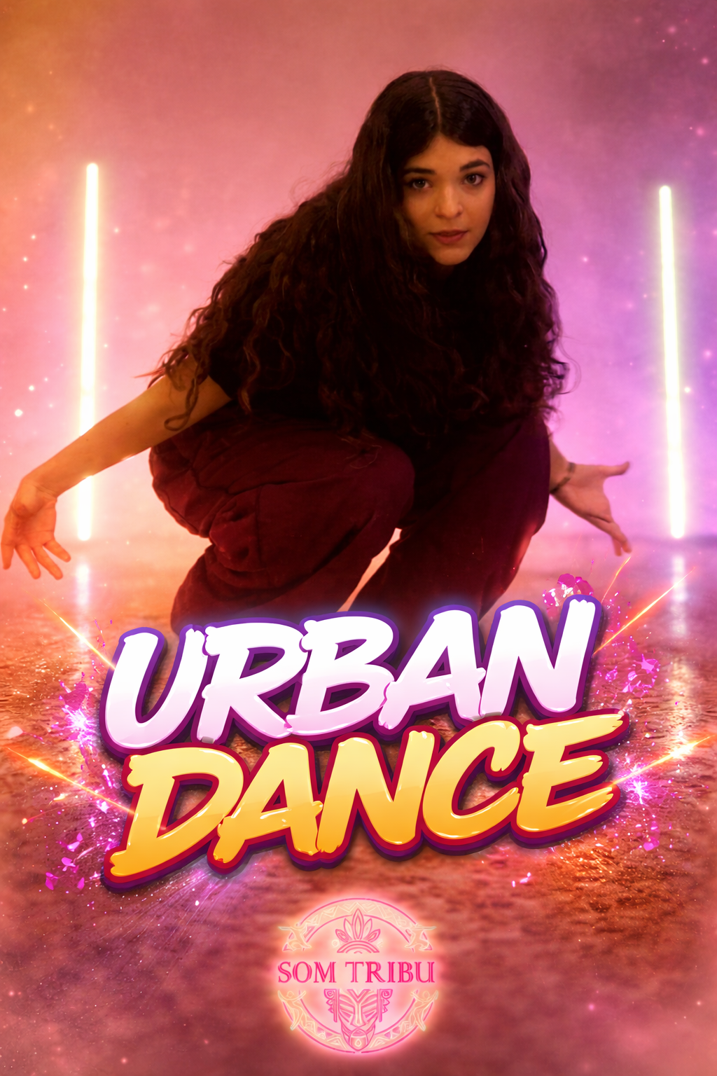 Clase de danza urbana en Som Tribu