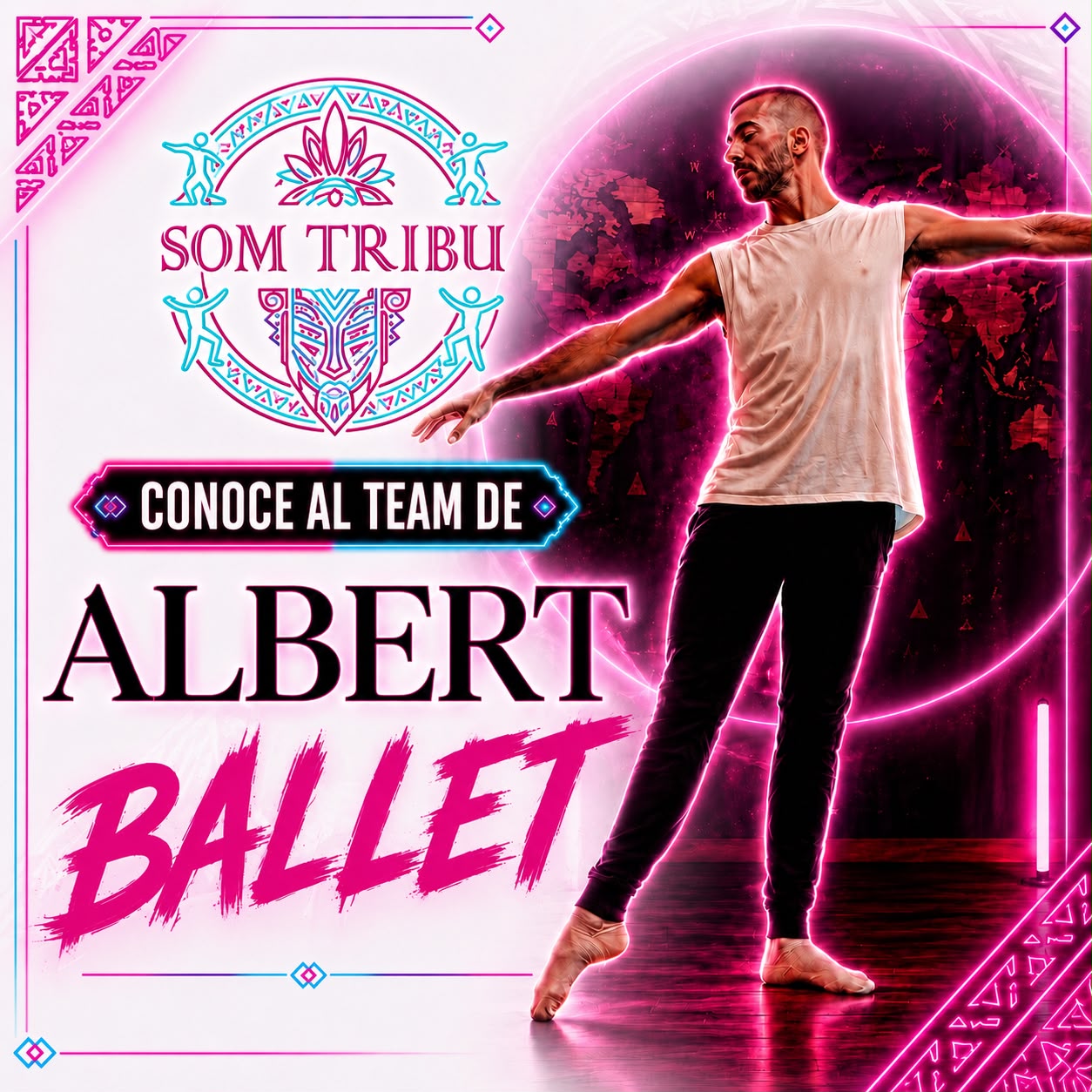 Albert, profesor de Ballet en Som Tribu
